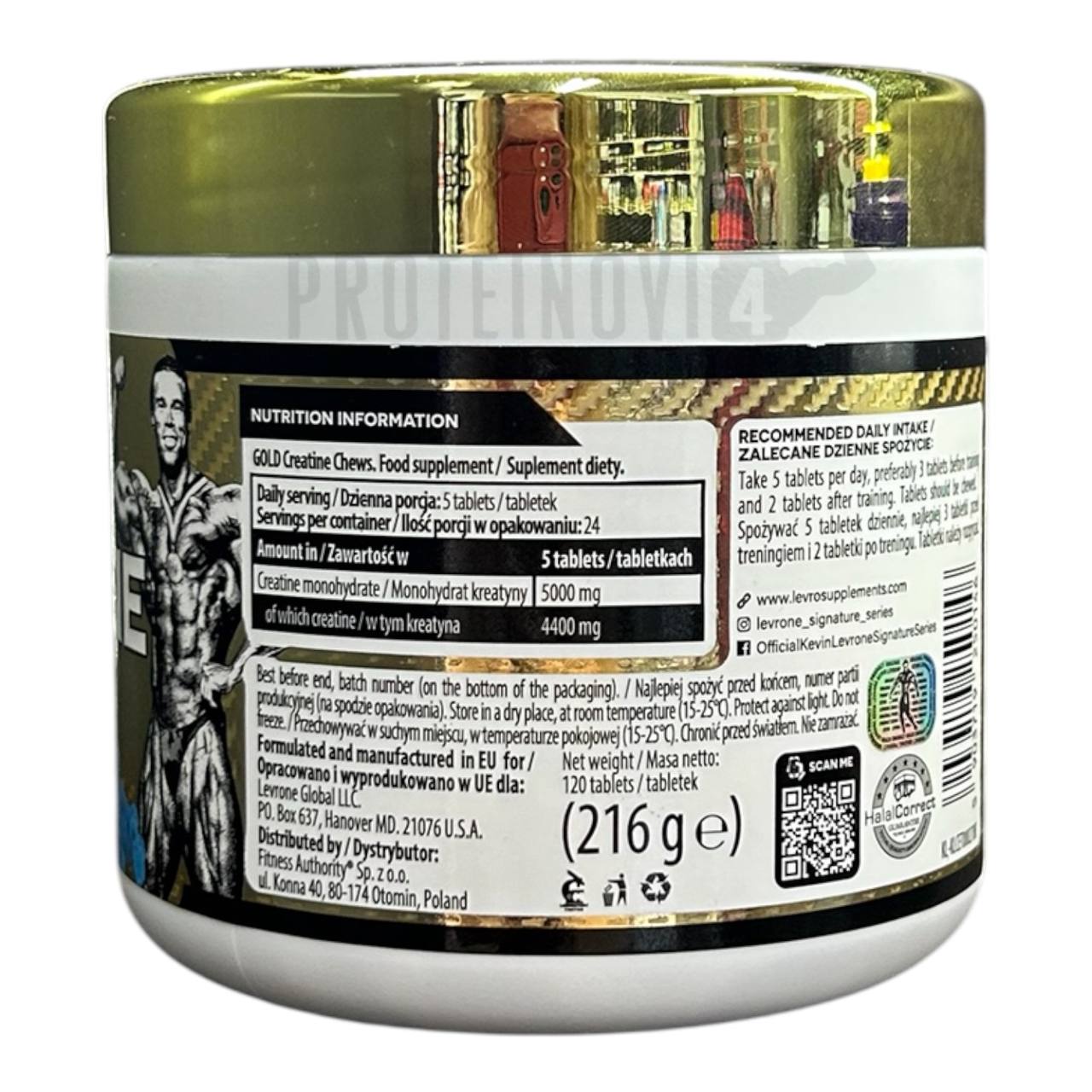 Kevin Levrone Gold Сreatine Chews 120tabs