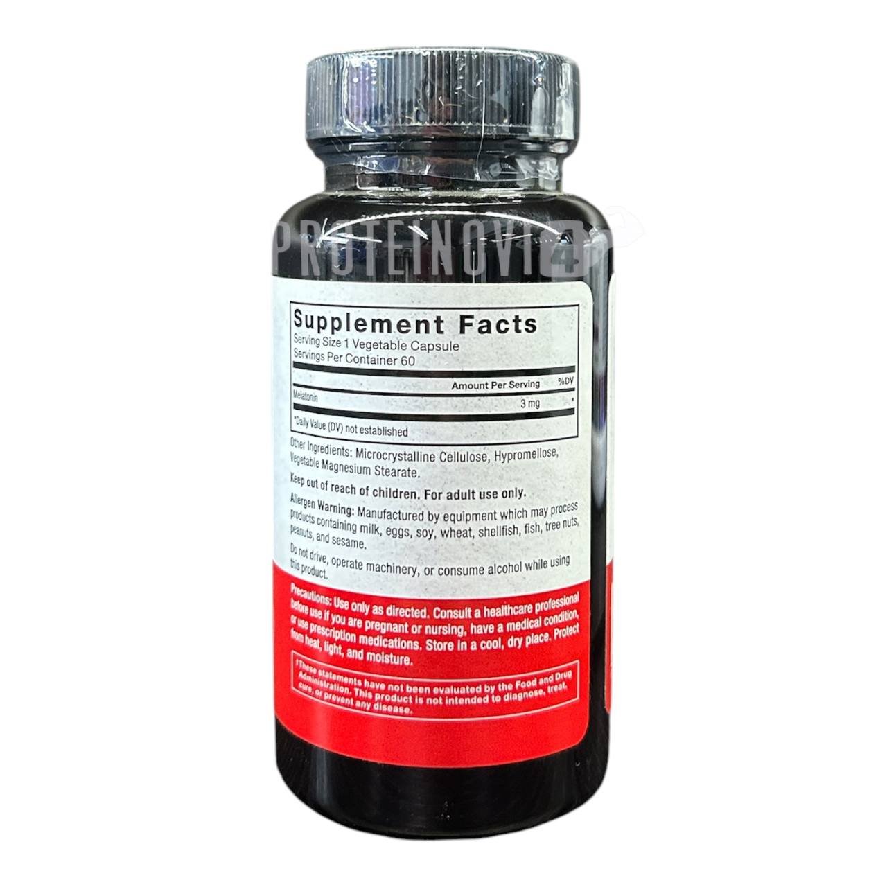 Force Factor Melatonin 3mg 60VegCaps