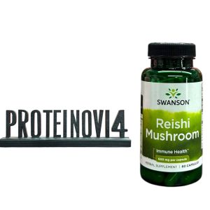 Swanson Reishi Mushroom 600mg 60caps