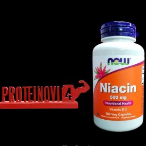 NOW Niacin 500mg 100VegCaps