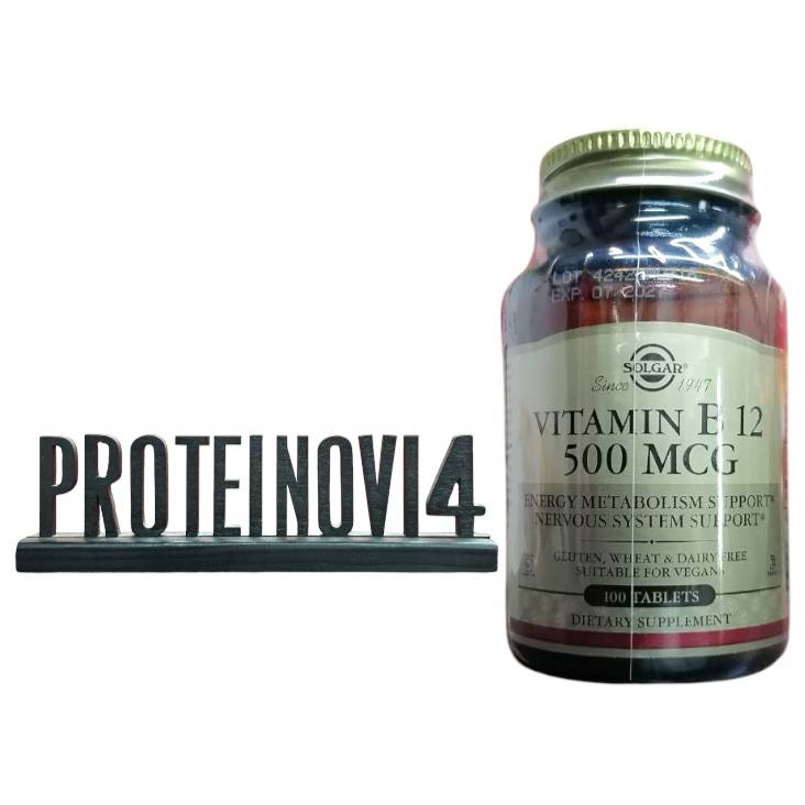 Solgar Vitamin B12 500mcg 100Tabs