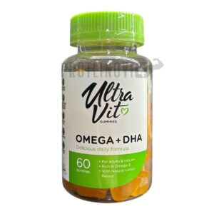 Ultra Vit Omega 3 + DHA 60gummies