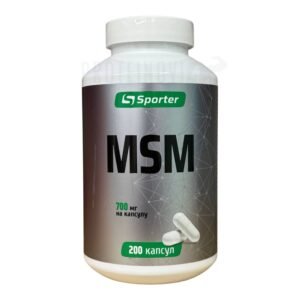 Sporter MSM 700mg 200caps
