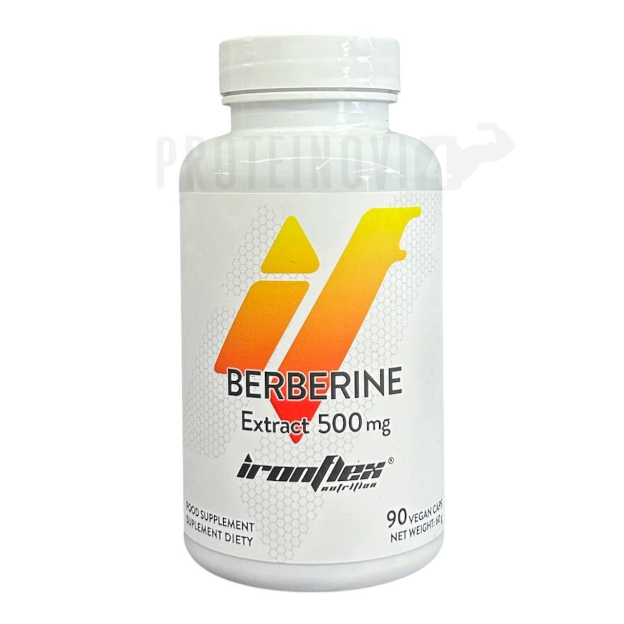 IronFlex Berberine Extract 500mg 90vegcaps