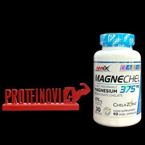 Amix Magnechel magnesium bisglycinate chelate 375mg 90veg caps