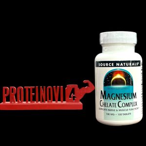 Source Naturals Magnesium Chelate Complex 100Tabs