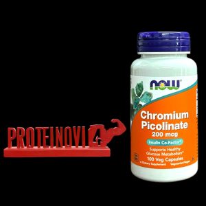 NOW Chromium Picolinate 200mcg 100VegCaps