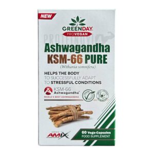 Amix Green Day provegan Ashwagandha KSM 66 Pure 60caps