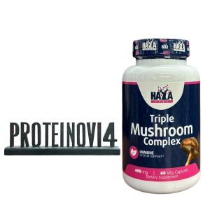 Haya Labs Triple Mushroom Complex 600mg 60VegCaps