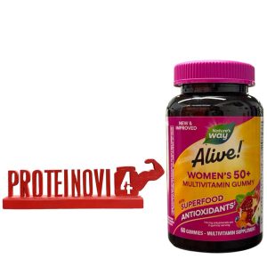 Natures Way Alive Womens 50+ Multivitamin 60gummies