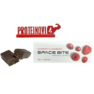 Space Bite Protein Bar 25% Raspberry&Cranberry 45gr
