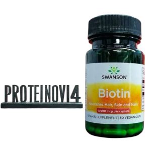 Swanson Biotin 5000mcg 30VegCaps