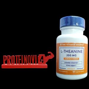 The Vitamin Shoppe L-Theanine 200mg 60VegCaps