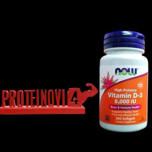 NOW Vitamin D3 5000ME 240Softgels