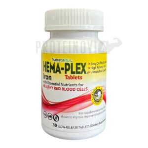 Natures Plus Hema-Plex Iron 30Tabs (Баночка)
