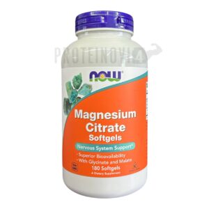 NOW Magnesium Citrate 180Softgels