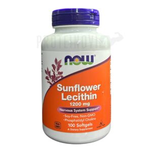 NOW Sunflower Lecithin 1200mg 100caps