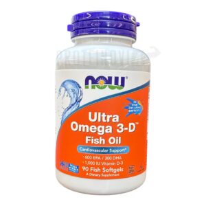 NOW Ultra Omega 3-D 90FishSoftgels