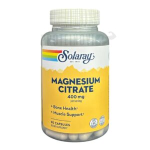 Solaray Magnesium Citrate 400mg