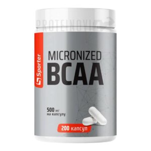 Sporter Micronized BCAA 500mg 200caps