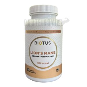 BIOTUS Lion`s Mane 1000mg 120Caps