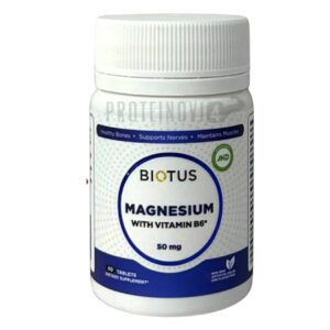 BIOTUS Magnesium з Вітаміном B6 50мг 60 Таблеток