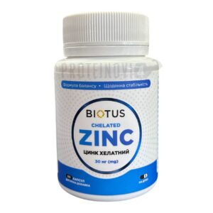BIOTUS Chelated Zinc 30mg 60Caps