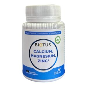 BIOTUS Calcium, Magnesium, Zinc 60Caps