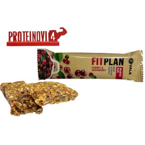 VALE Fitness Plan Muesli Bar Cherry Cranberry 30g