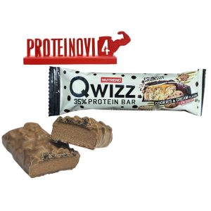 Nutrend Qwizz 35% Protein Bar 60g Cookies&Cream