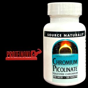 Source Naturals Chromium Picolinate 200mcg 120tab