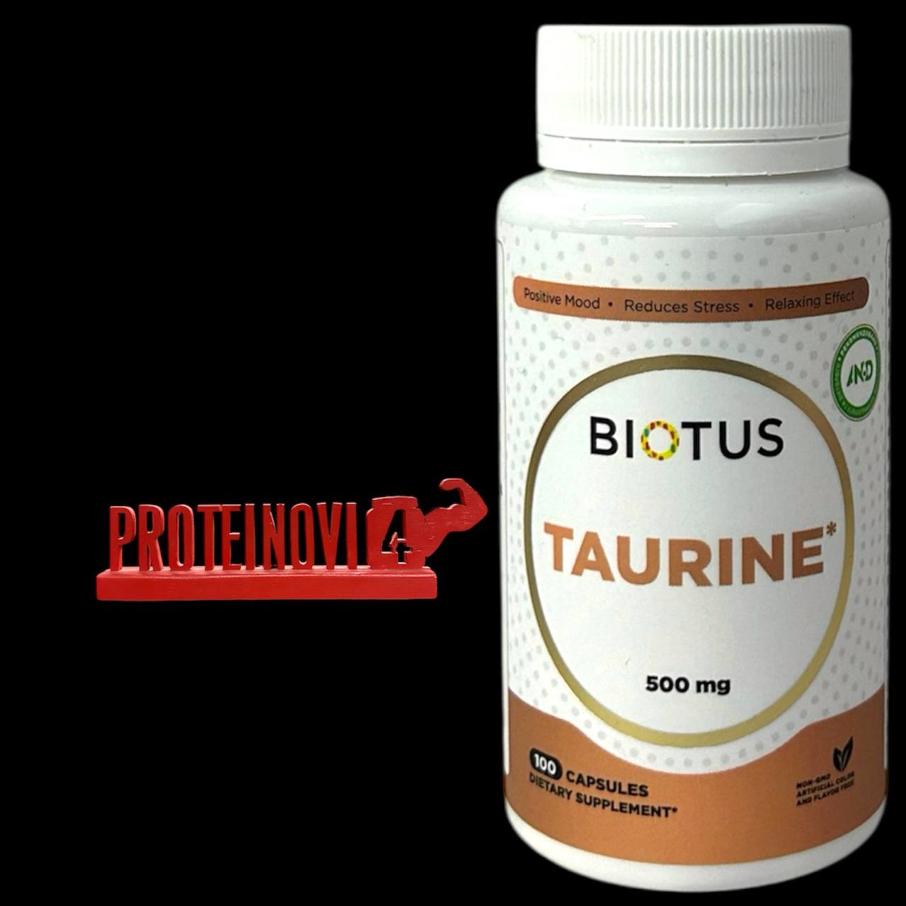 BIOTUS Taurine 500mg 100Caps