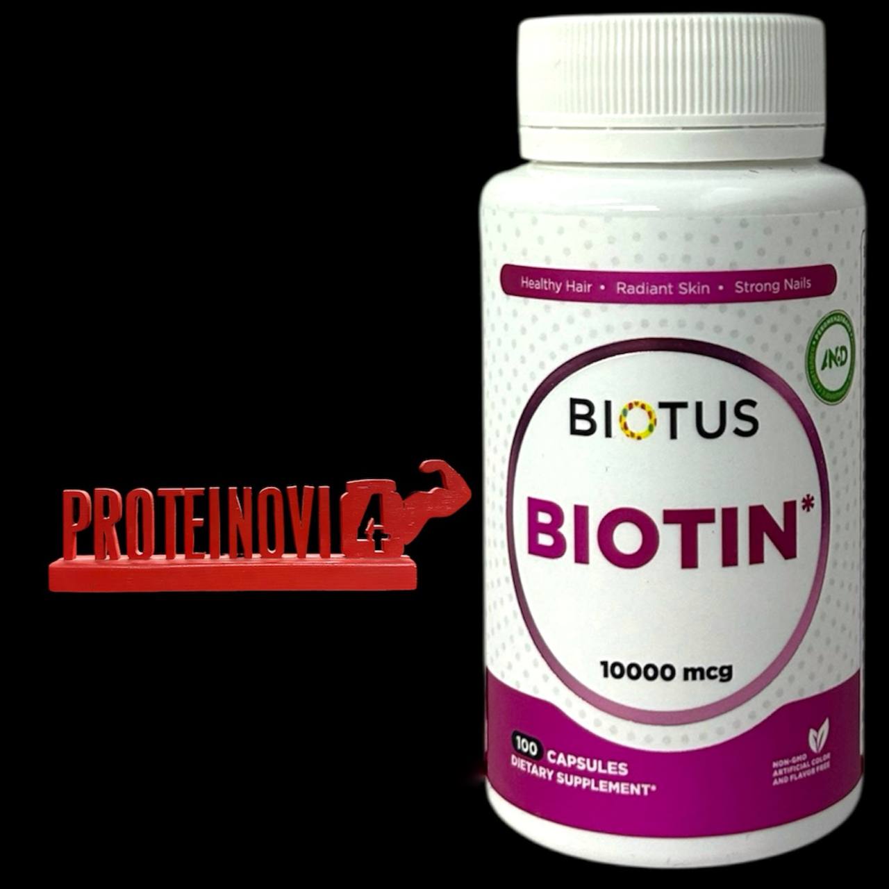 BIOTUS Biotin 10000mcg 100Caps