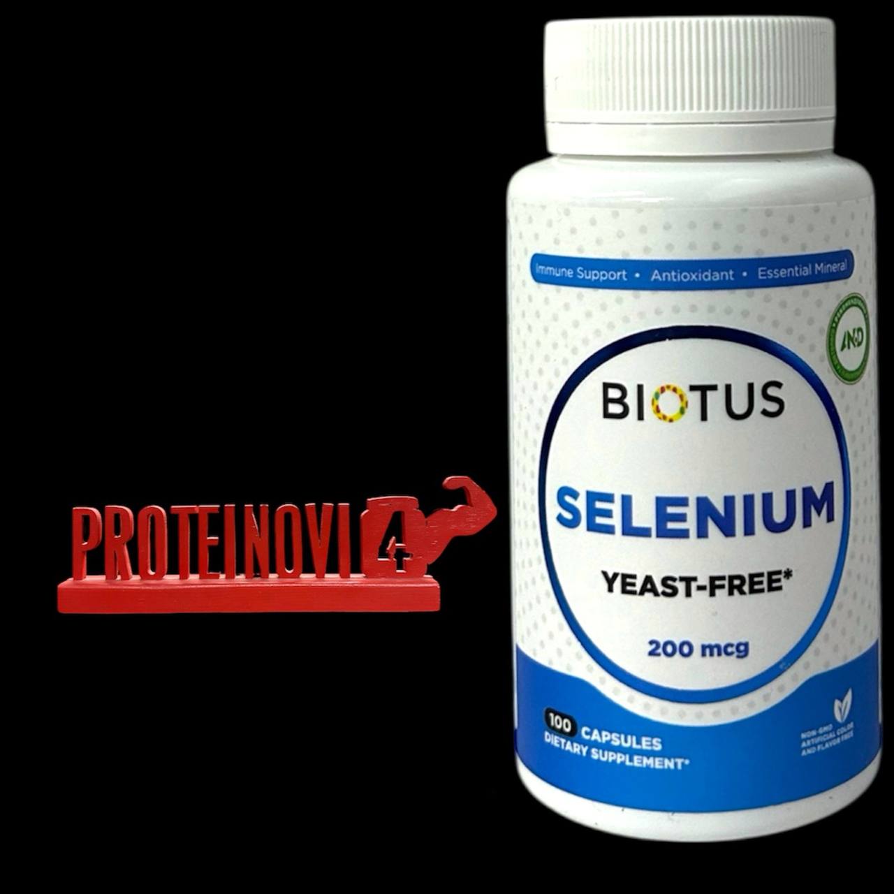 BIOTUS Selenium Yeast-Free 200mcg 100Caps