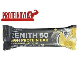 IronMaxx Zenith 50% High Protein Bar 100gr White Chocolate Crisp