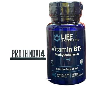 Life Extension Vitamin B12 Methylcobalamin 5mg 60VegLozenges