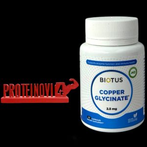 BIOTUS Copper Glycinate 2,5mg 60Caps