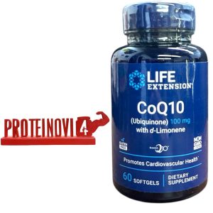 Life Extension Co Q10 Ubiquinone 100mg 60 softgels