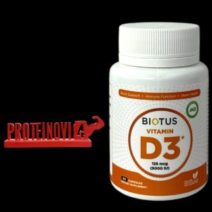 BIOTUS Vitamin D3 5000IU 60Caps