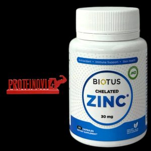 BIOTUS Chelated Zinc 30mg 60Caps
