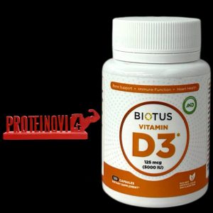 BIOTUS Vitamin D3 5000IU 120Caps