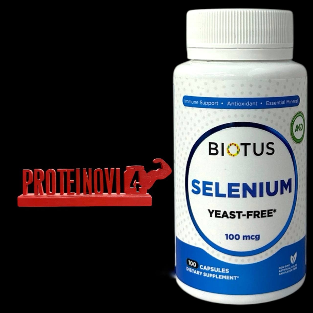 BIOTUS Selenium Yeast-Free 100mcg 100Caps