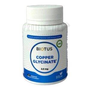 BIOTUS Copper Glycinate 2.5mg 60Caps
