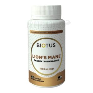 BIOTUS Lion`s Mane 1000mg 60Caps