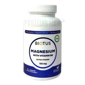 BIOTUS Magnesium with Vitamin B6 133mg 150Caps