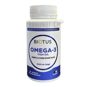 BIOTUS Omega-3 Fish Oil 1000mg 120Caps