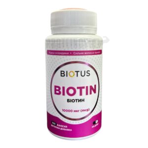 BIOTUS Biotin 5000mcg 100Caps