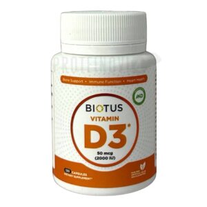BIOTUS Vitamin D3 2000IU 120Caps