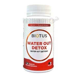 BIOTUS Water Out Detox 100Caps