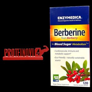 Enzymedica Berberine HCL 510mg 120Caps